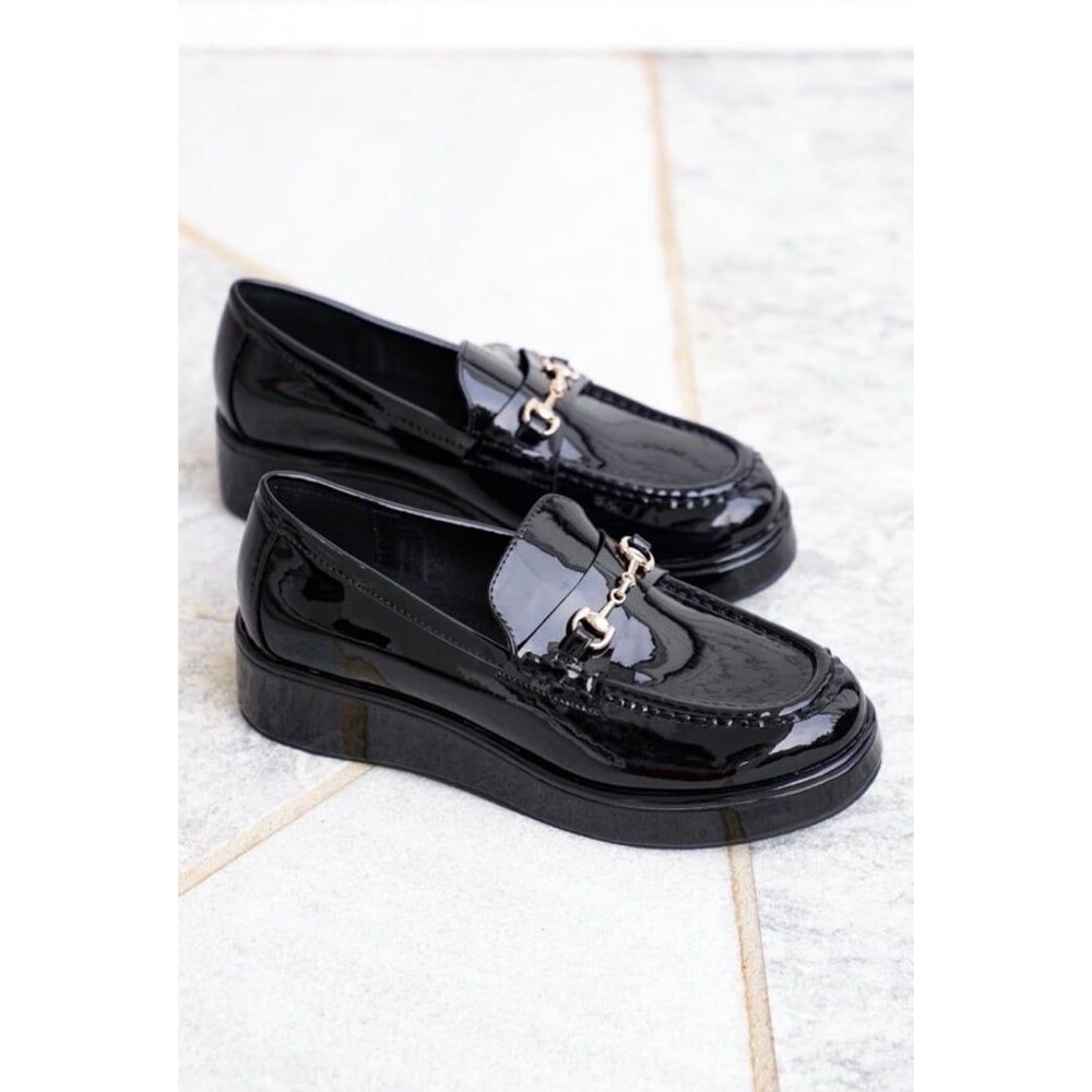Loafers Coconuts by Matisse black patent womens size 8 true to size NEW in box 8